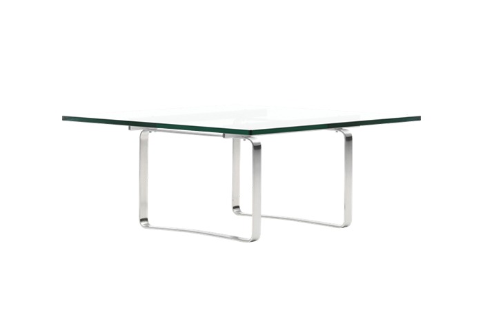 CH106 Glass Lounge Table 95 x 95 x 42 clear glass 바로배송가능