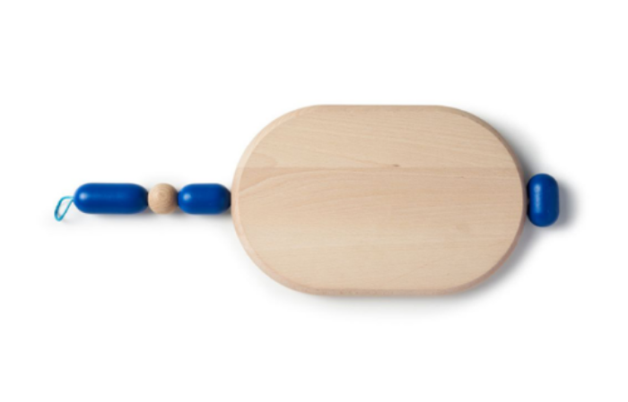 Oval cutting board(ver.1) -Blue