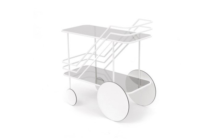 DANTE GOODS&amp;BADS Come As You Are - Bar Cart (White) 