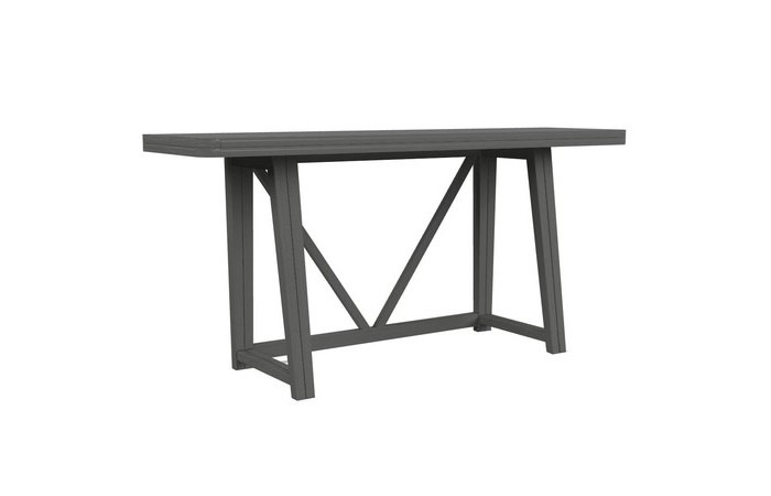Gray 51 console table