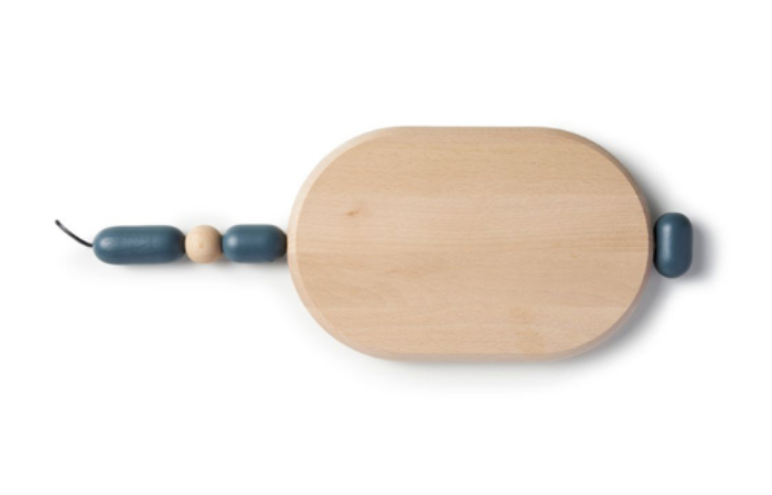 Oval cutting board(ver.1) -Grey