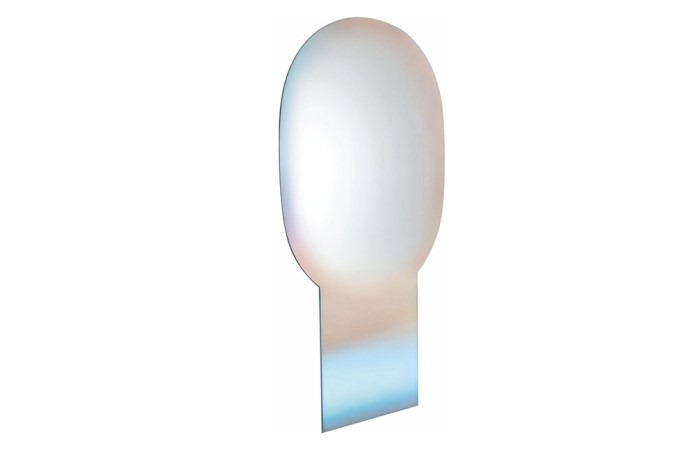 Shimmer stand mirror